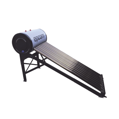 Bóiler Solar de Baja Presión con 9 Tubos de Vacío de 90 L